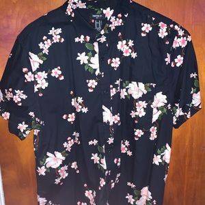 Cherry Blossom Button-Up